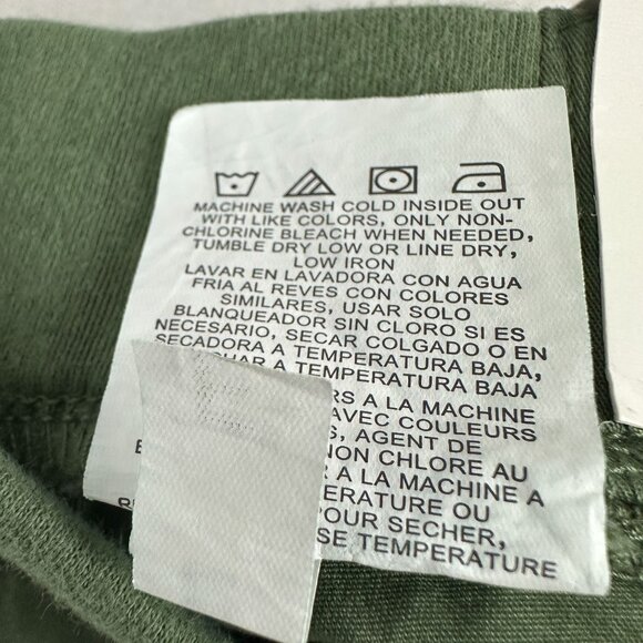 Lee Midrise Bermuda Utility Shorts Midrise Regular Fit Size M Moss Green - Picture 7 of 8